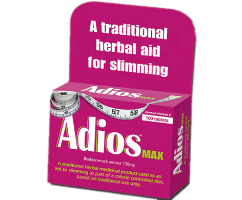 Adios Max - 100 Tablets