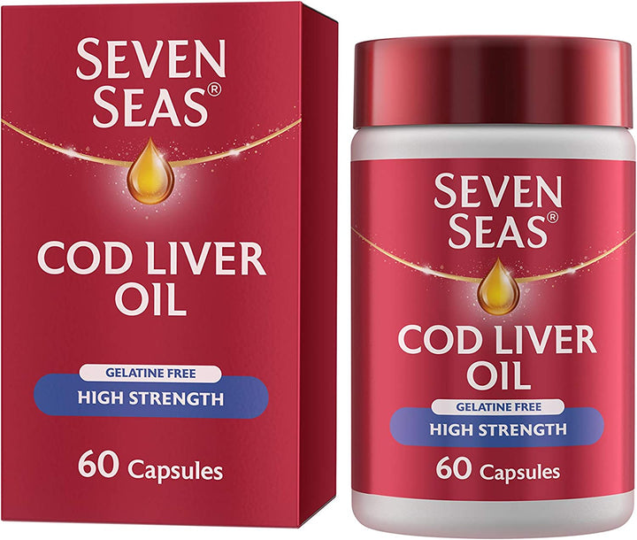 Seven Seas High Strength Cod Liver Oil 60Capsules