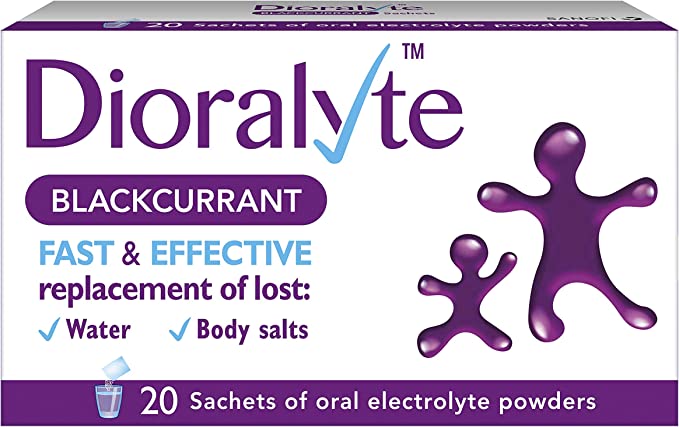 Dioralyte Blackcurrant - 20 Sachets