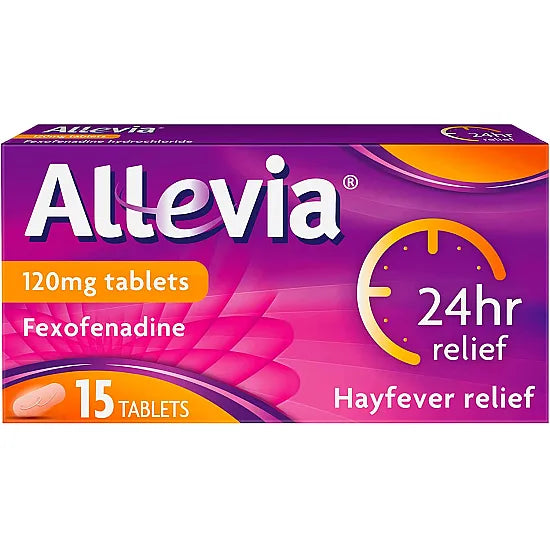 Allevia 120mg Tablets x 15