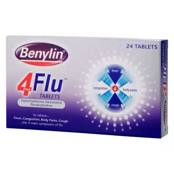 Benylin 4 Flu Tablets