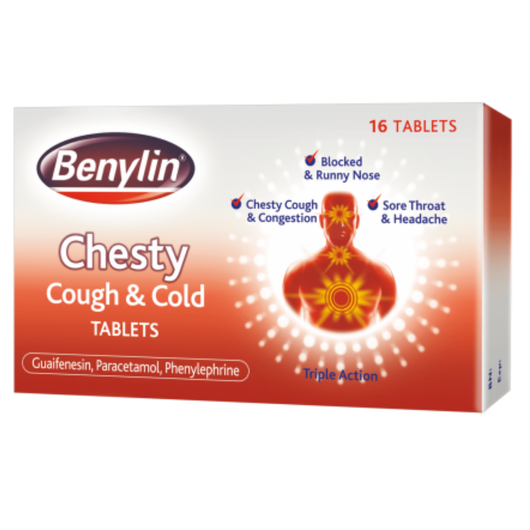 Benylin Chesty Cough & Cold Tablets