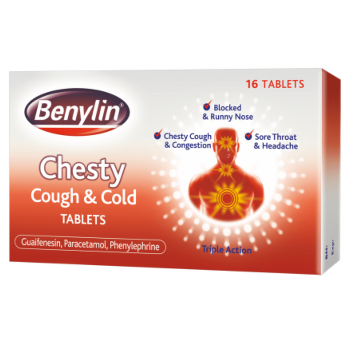 Benylin Chesty Cough & Cold Tablets