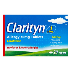 Clarityn Allergy 10mg - 30 Tablets (N)
