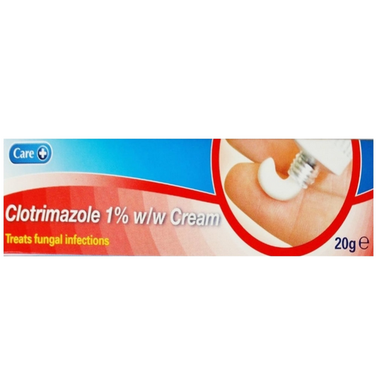 Care Clotrimazole Cream 1% 20g (P)