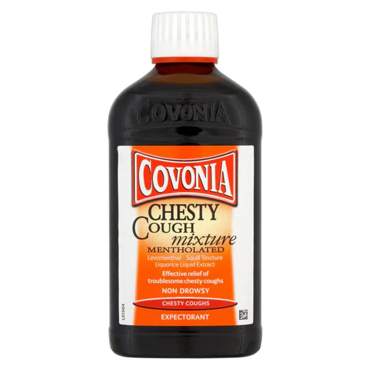 Covonia Chesty Cough - Expectorant Mixture Mentholated