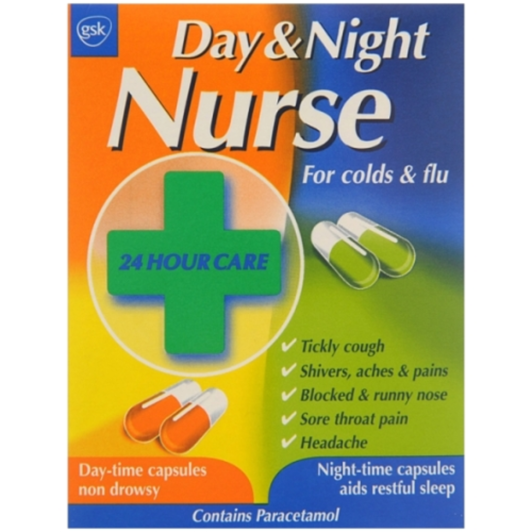 Day and Night Nurse 24 Tablets