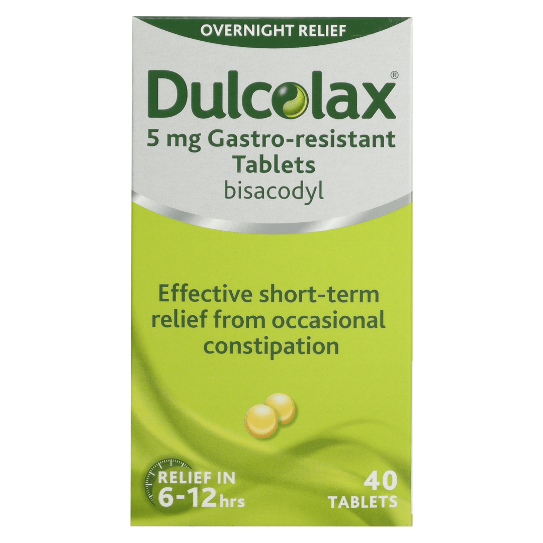 Dulcolax Twelve Plus 5mg Gastro-resistent - 40 Tablets (P)