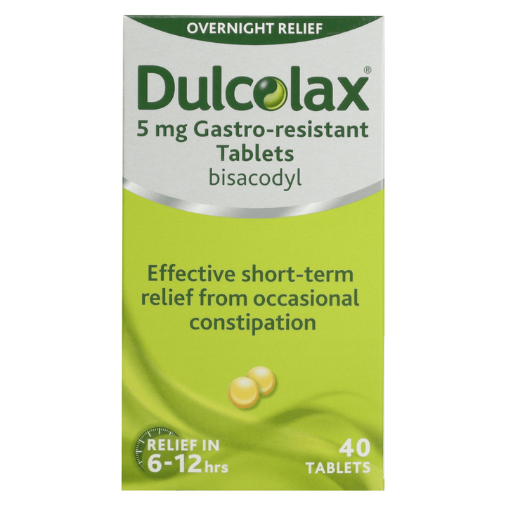 Dulcolax Twelve Plus 5mg Gastro-resistent - 40 Tablets (P)