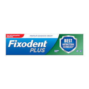 Fixodent Plus Dual Protection Premium Denture Adhesive Cream 40g