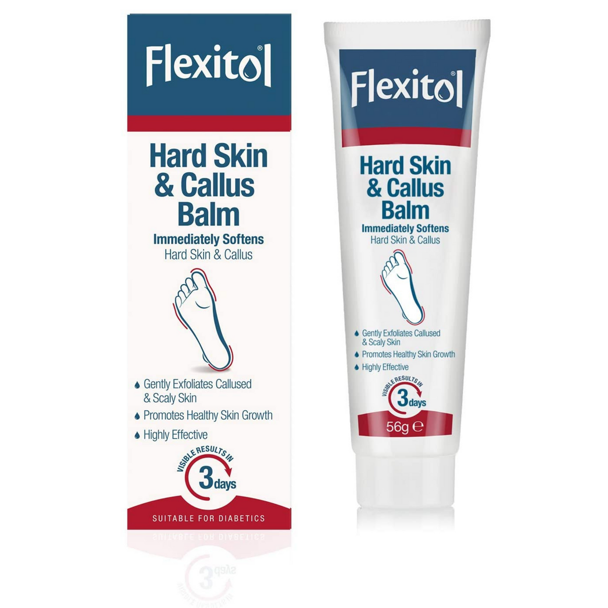 Flexitol Hard Skin & Callus Balm - 56g