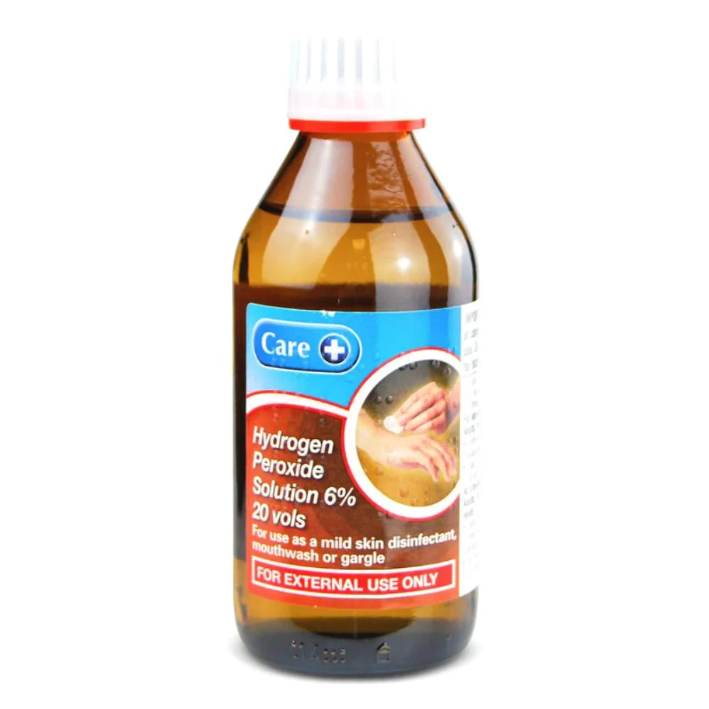 Care Hydrogen Peroxide Solution 6% 20 Vols – 200ml