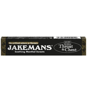 Jakemans Original Throat & Chest Soothing Menthol Sweets 41g Stick Pack
