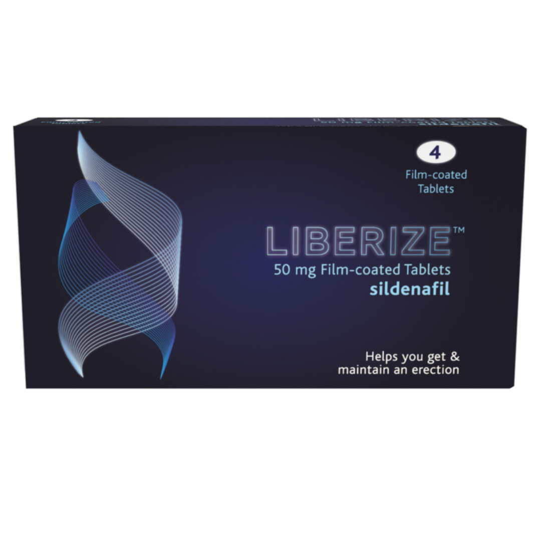 Liberize 50mg Film-coated Sildenafil Tablets (P)