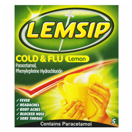 Lemsip Cold & Flu Lemon Tablets