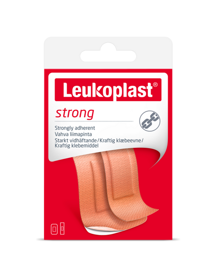 Leukoplast Strong Plasters (Box Of 20 Assorted)