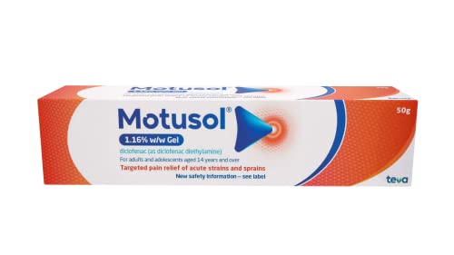 Motusol 1.16% w/w Gel 50g