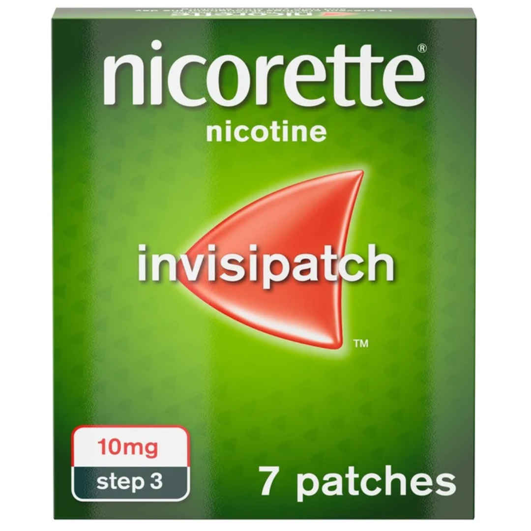 Nicorette Invisi Patch 10mg - 7 patches