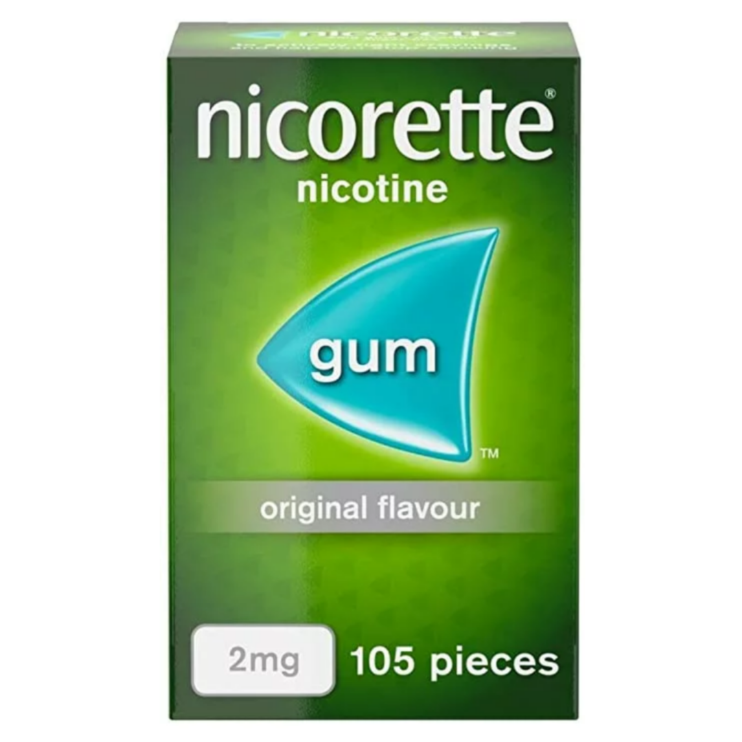 Nicorette Original 2mg Nicotine Gum - 105 pieces