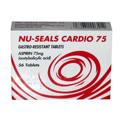 Nu-Seals Cardio 75mg 56 Tablets (P) (A)