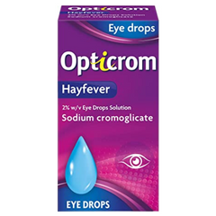 Opticrom Hayfever Eye Drops 10ml (A)