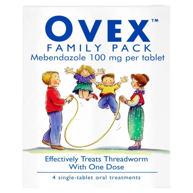 Ovex Family Pack - 4 Tablets