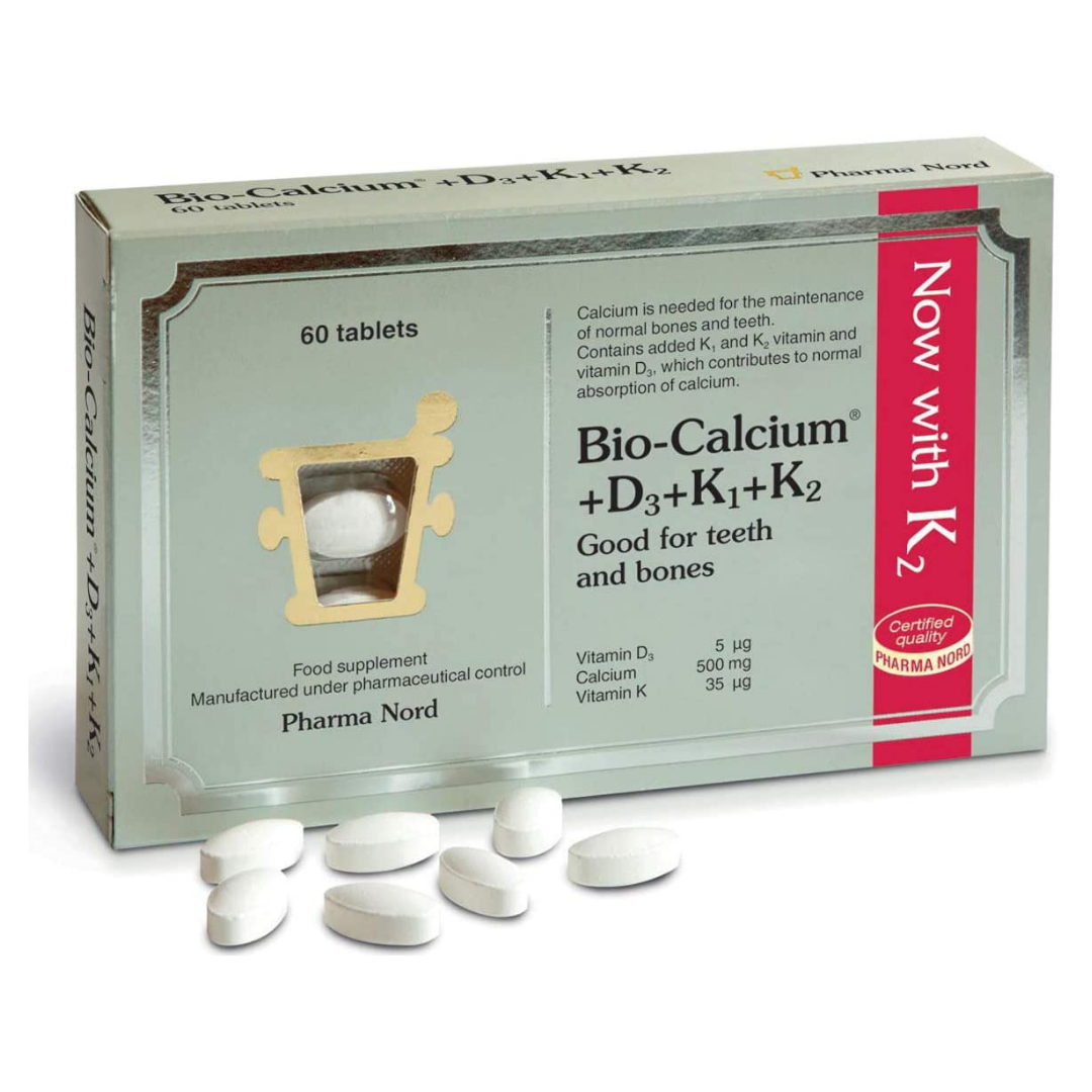 Pharma Nord Bio-Calcium + D3 + K1 + K2 60 Tablets