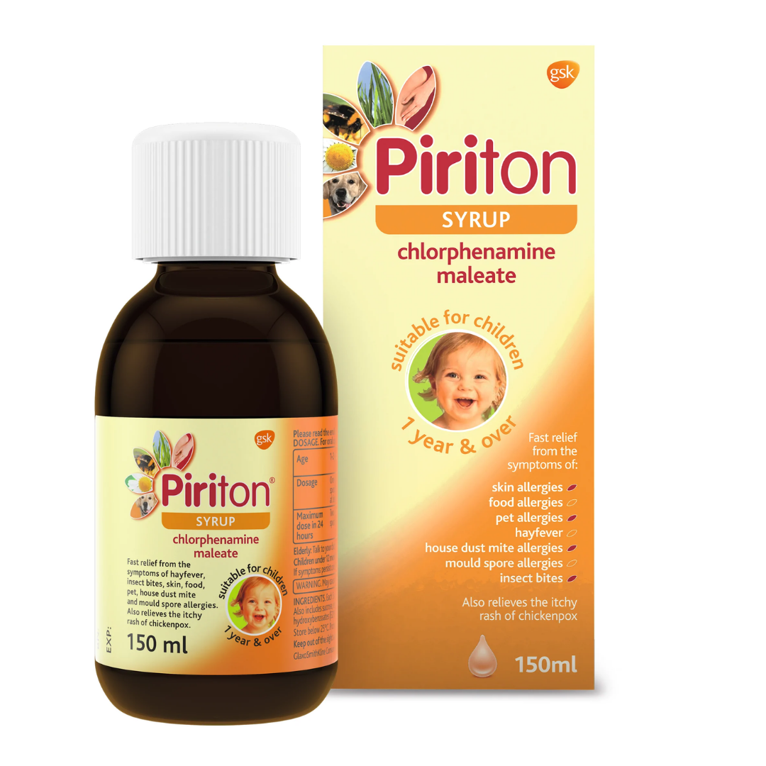 Perit Syrup Piriton Syrup for Children 150ml