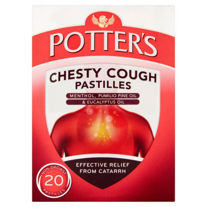 Potter's Chesty Cough 20 Pastilles