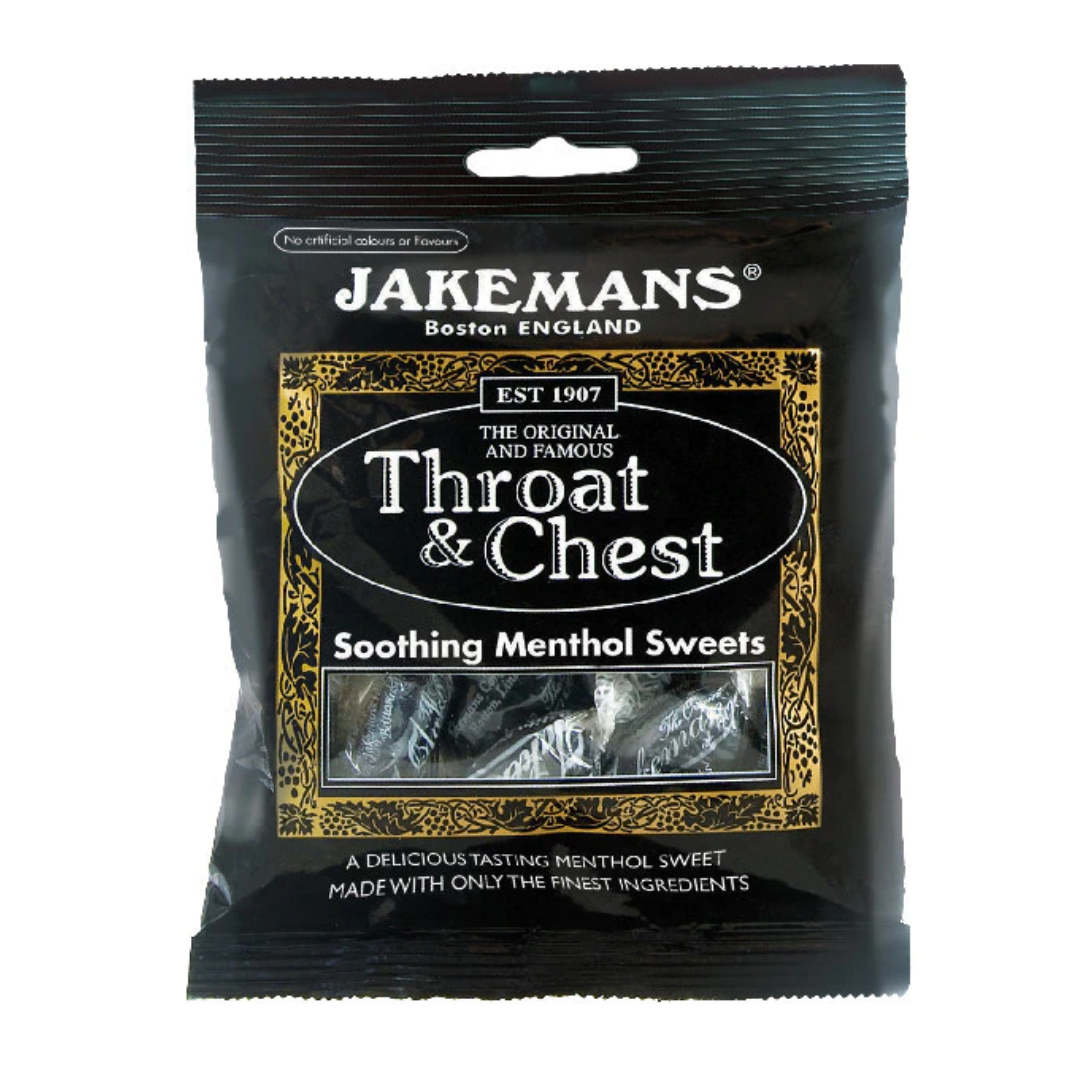 Jakemans Throat & Chest Lozenges 100g