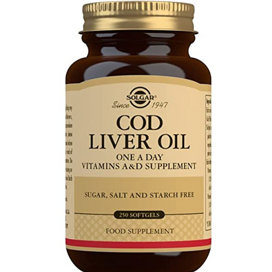 Solgar Cod Liver Oil Softgels - Pack of 250