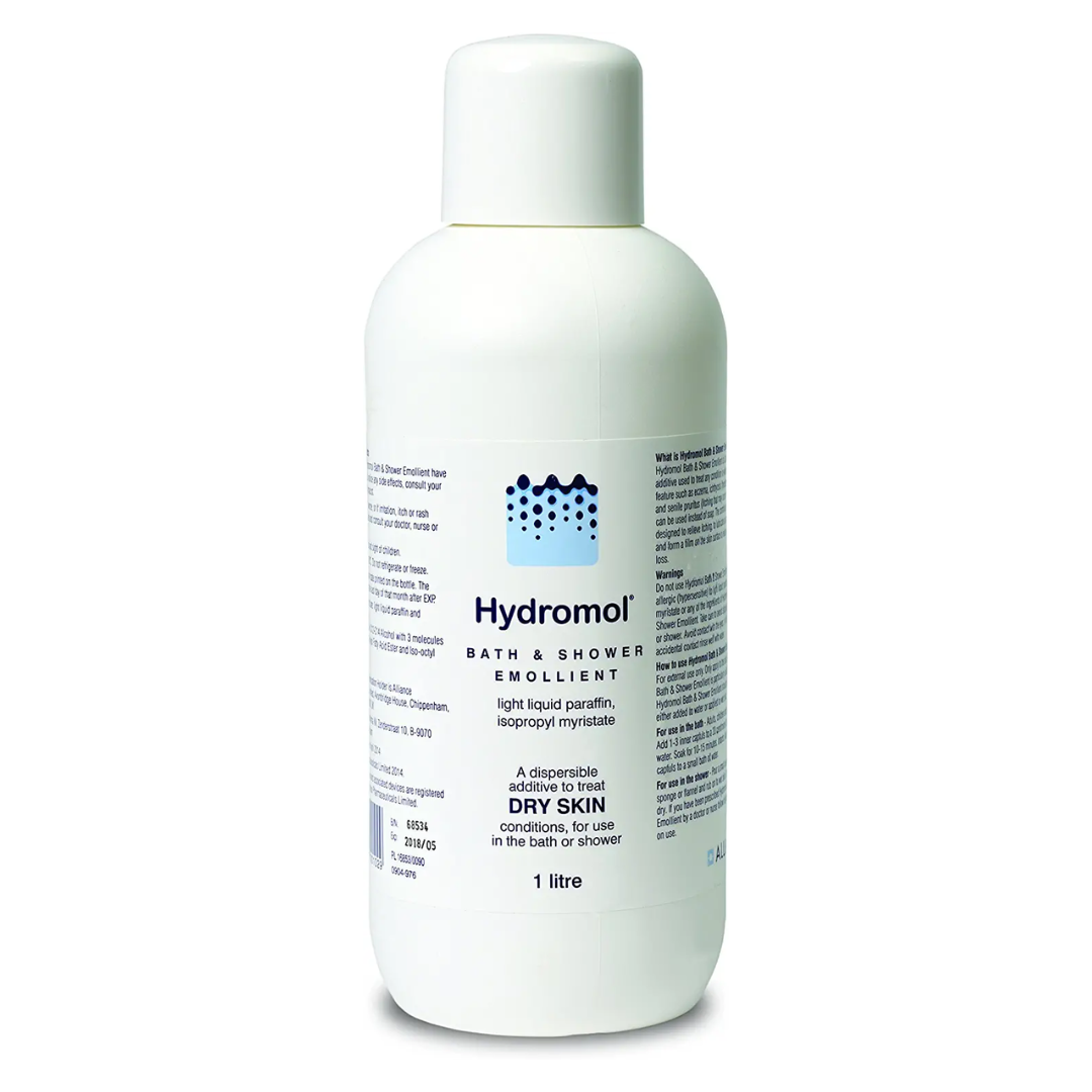 Hydromol Bath and Shower Emollient, 1 Litre (P)