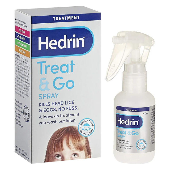 Hedrin Treat and Go Spray, 60 ml