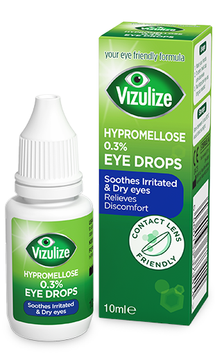 Vizulize Hypromellose 0.3% Eye Drops for Dry Eyes - 10ml