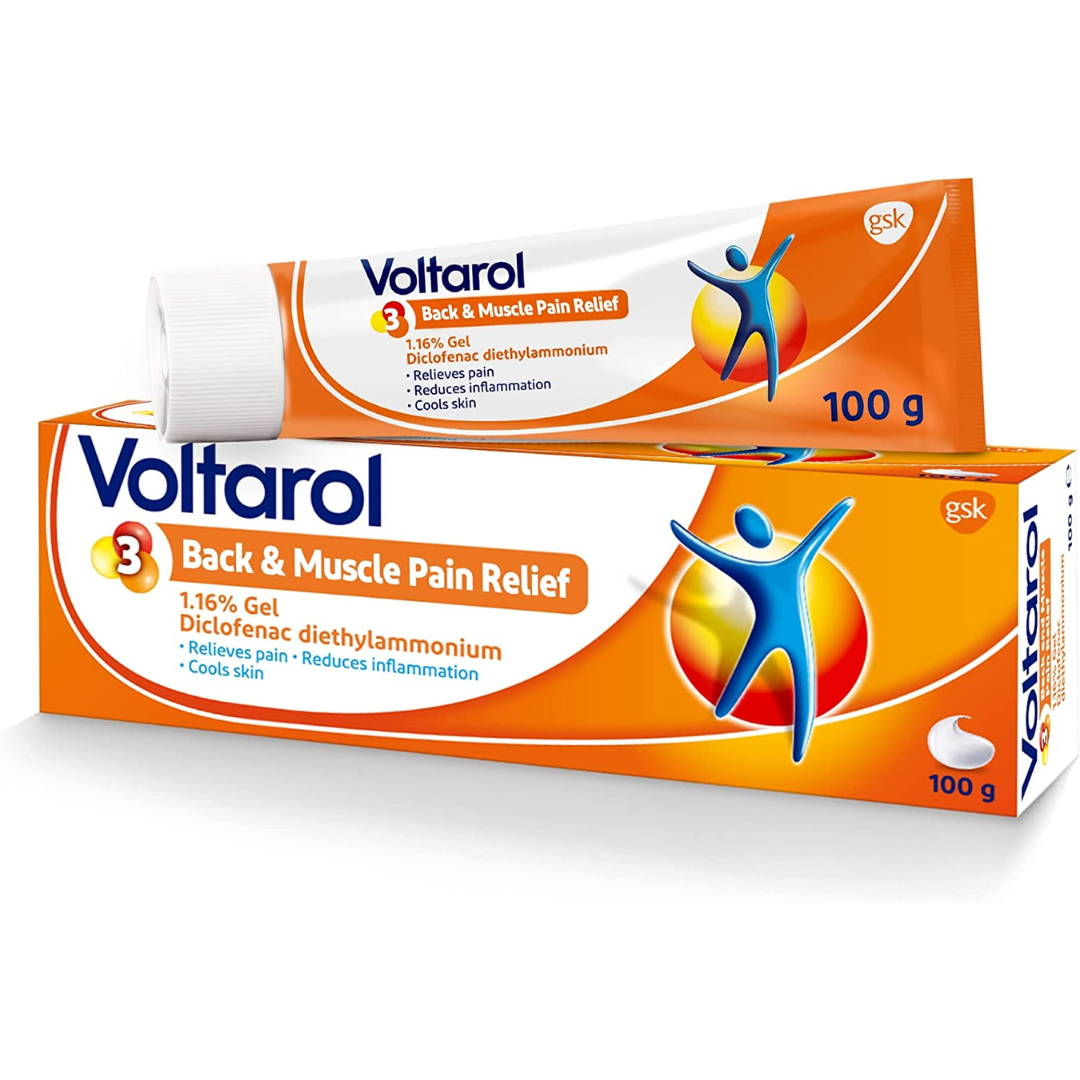 Voltarol Back & Muscle Pain Relief Gel 100g