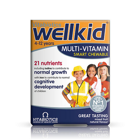 Vitabiotics Wellkid Multi-Vitamin Smart Chewable - 30 Tablets