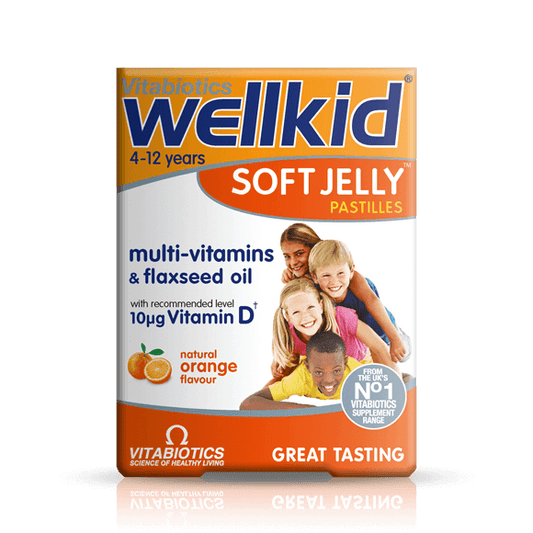 Vitabiotics Wellkid Soft Jelly Orange - 30 Pastilles