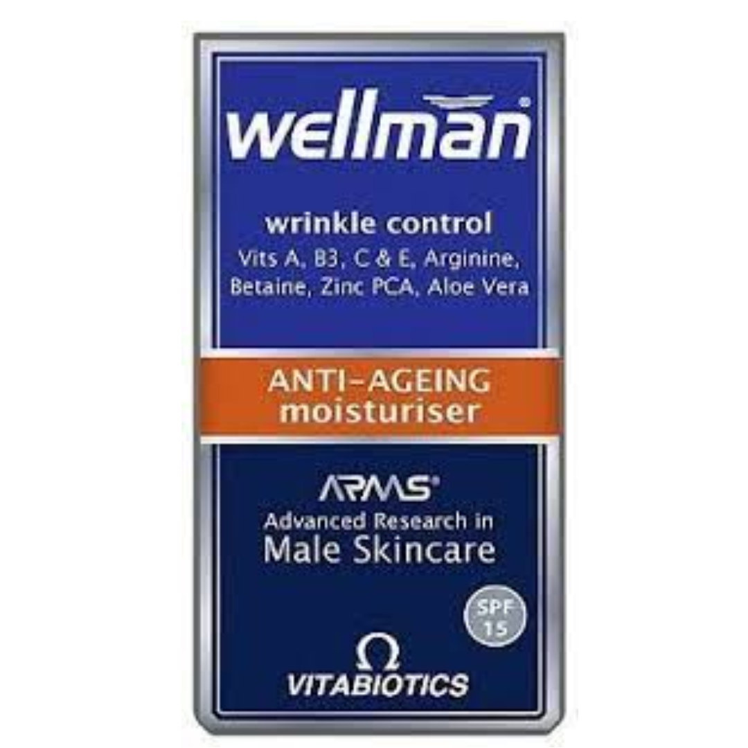 Vitabiotics Wellman Anti-Ageing Moisturiser 50 ml
