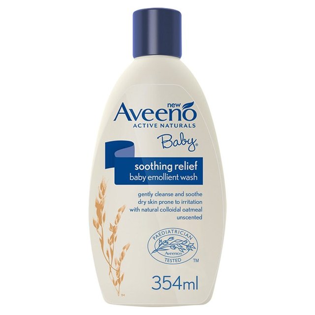Aveeno Baby Soothing Relief Baby Emollient Wash 354ml