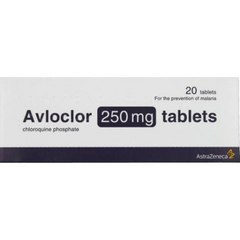 Avloclor 250mg 20 Tablets (P) (A)