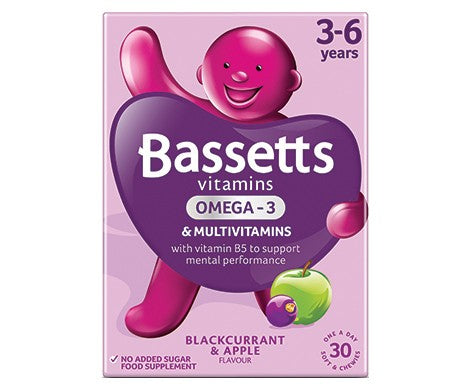 Multivitamin with Omega-3 | bassetts omega 3 7-11 | Pharmazon Direct