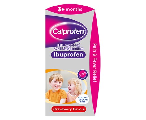 Calprofen 100mg/5ml Oral Suspension Ibuprofen