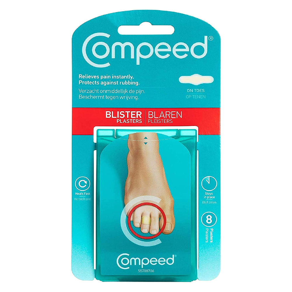 Compeed Blister On Toes Plasters - 8 Pack