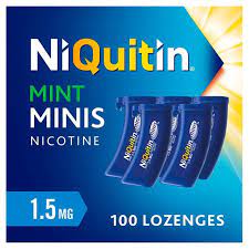 Niquitin Mini 1.5mg Mint Lozenge - 100 Pack