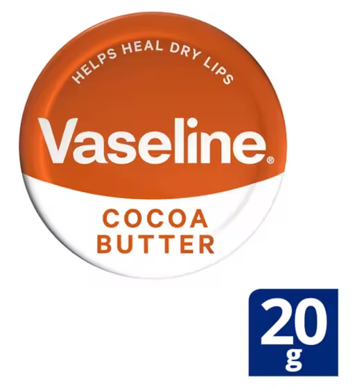Vaseline Lip Therapy Lip Balm Tin Cocoa Butter 20g