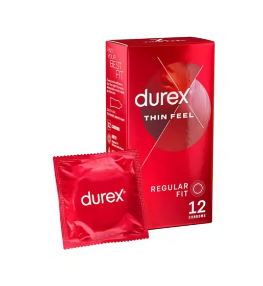 Durex Thin Feel Condoms 12 Pack