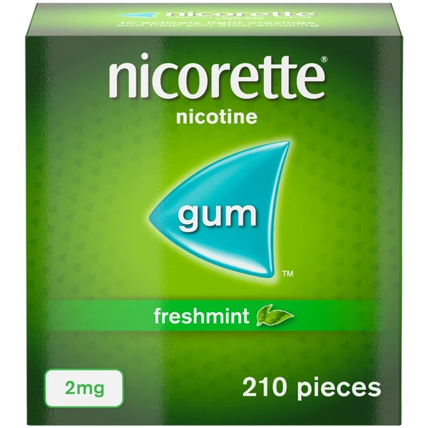 Nicorette Freshmint 2mg Nicotine Gum