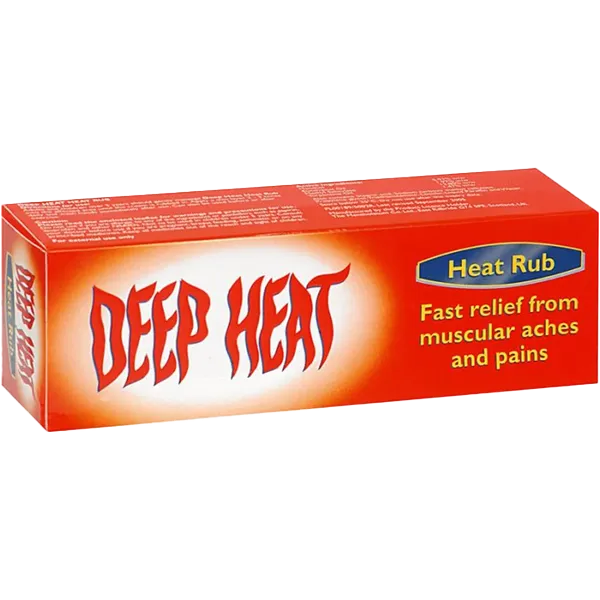 Deep Heat Effective Pain Relief Heat Rub 100g