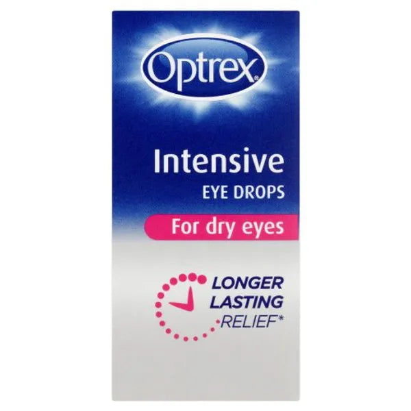 Optrex Intensive Eye Drops for Dry Eyes 10ml