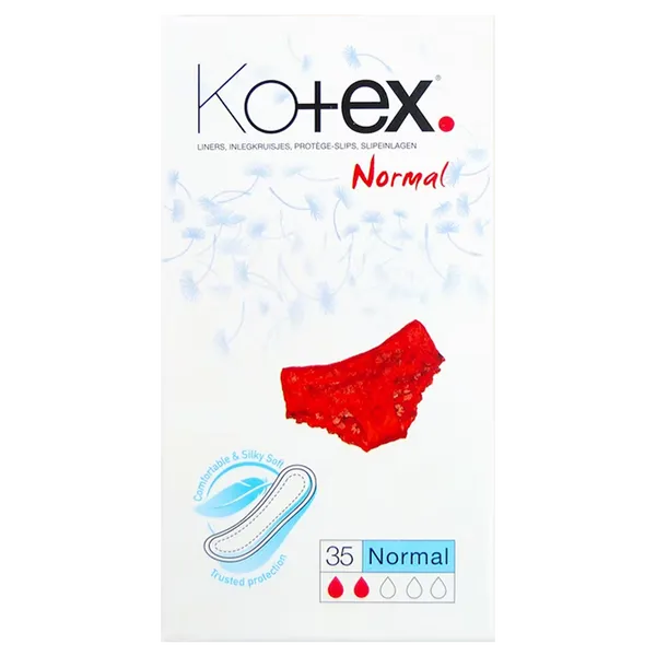 Kotex Breathable Liners Normal 35’s